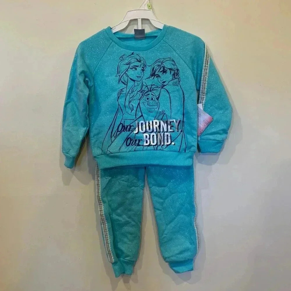 Girls Disney Frozen II Matching Winter Set 4 NWT - B0